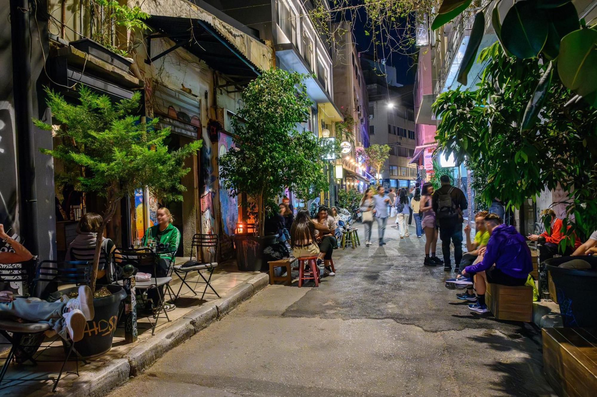 Ferienwohnung Psiri Vibes Athen Exterior foto