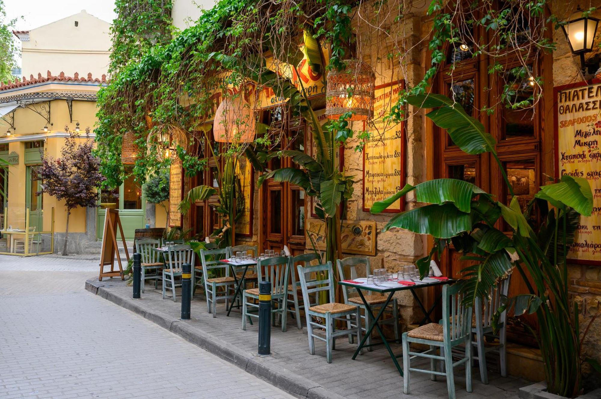 Ferienwohnung Psiri Vibes Athen Exterior foto